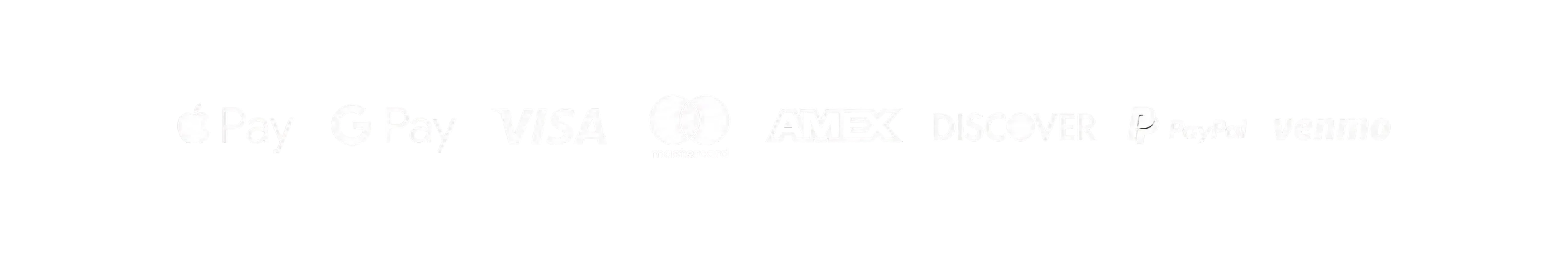 Accepted payment methods