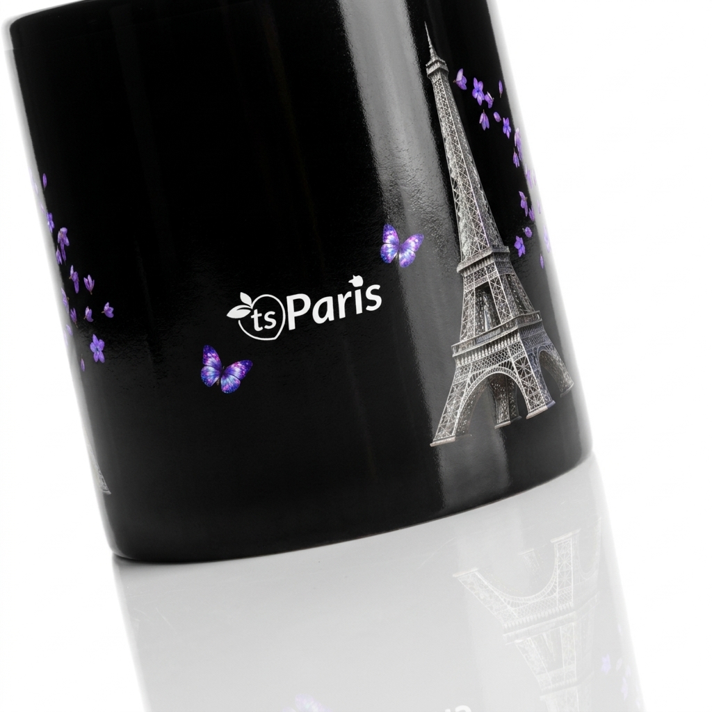 tsgabrielle® • Paris - La Tour Eiffel • Glossy Mug • Black • Ceramic • 2 Sizes - View 18