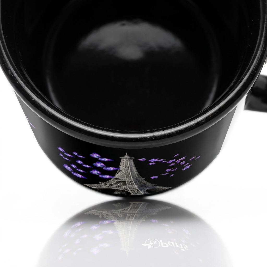 tsgabrielle® • Paris - La Tour Eiffel • Glossy Mug • Black • Ceramic • 2 Sizes - View 20