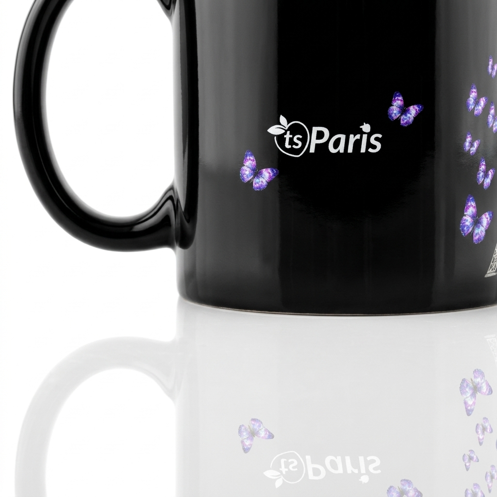 tsgabrielle® • Paris - La Tour Eiffel • Glossy Mug • Black • Ceramic • 2 Sizes - View 26