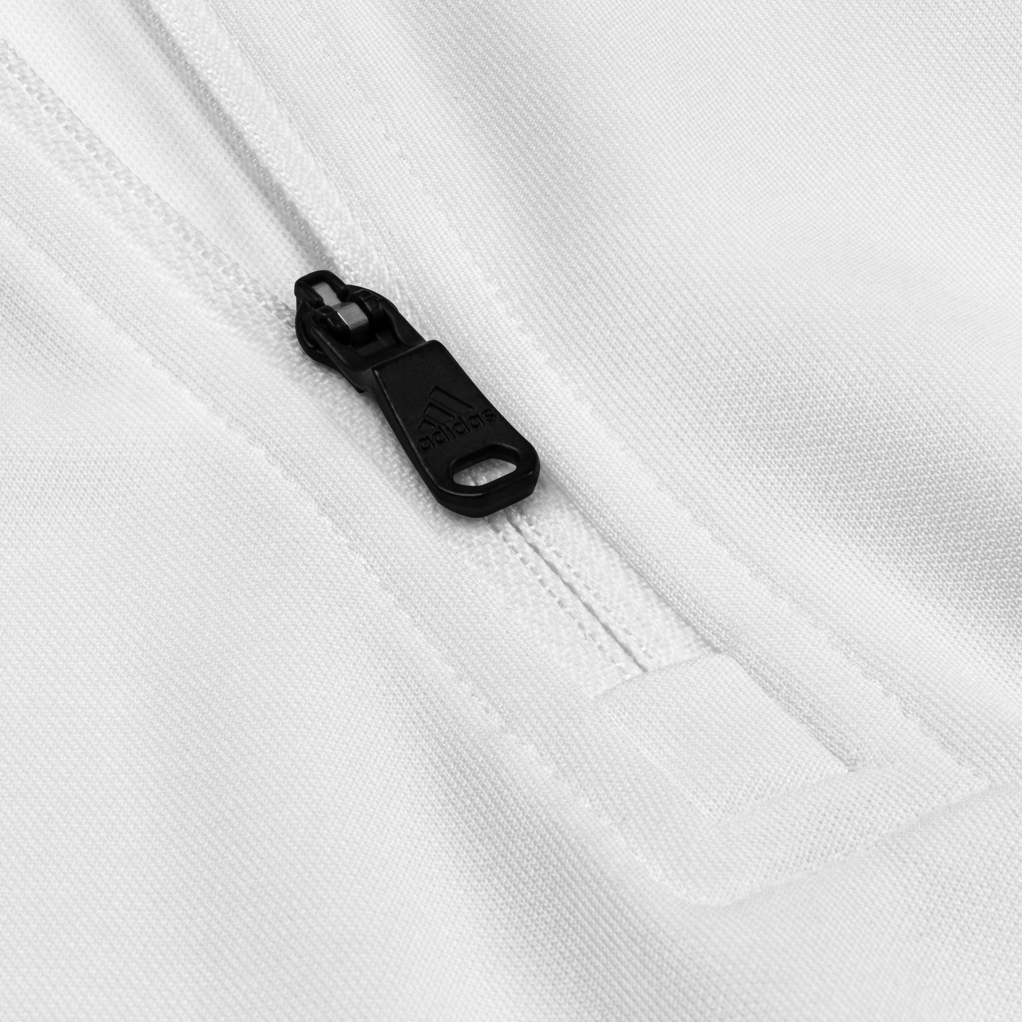 adidas® by tsgabrielle® • Men's • Paris - La Tour Eiffel • Quarter Zip Pullover • White - White - View 7