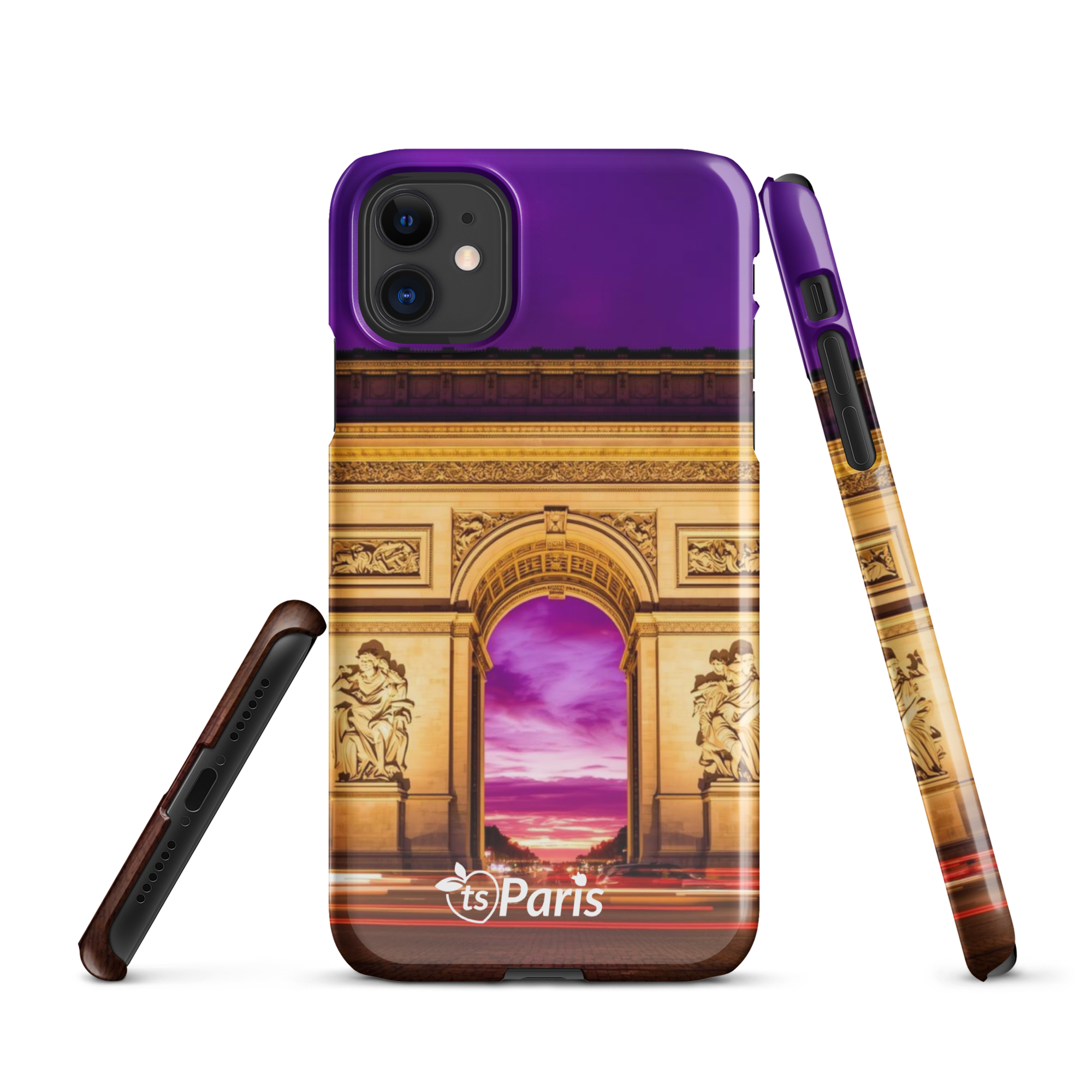 tsgabrielle® • Paris - Arc de Triomphe • Snap Case Compatible with iPhone® • Latest Models - View 2