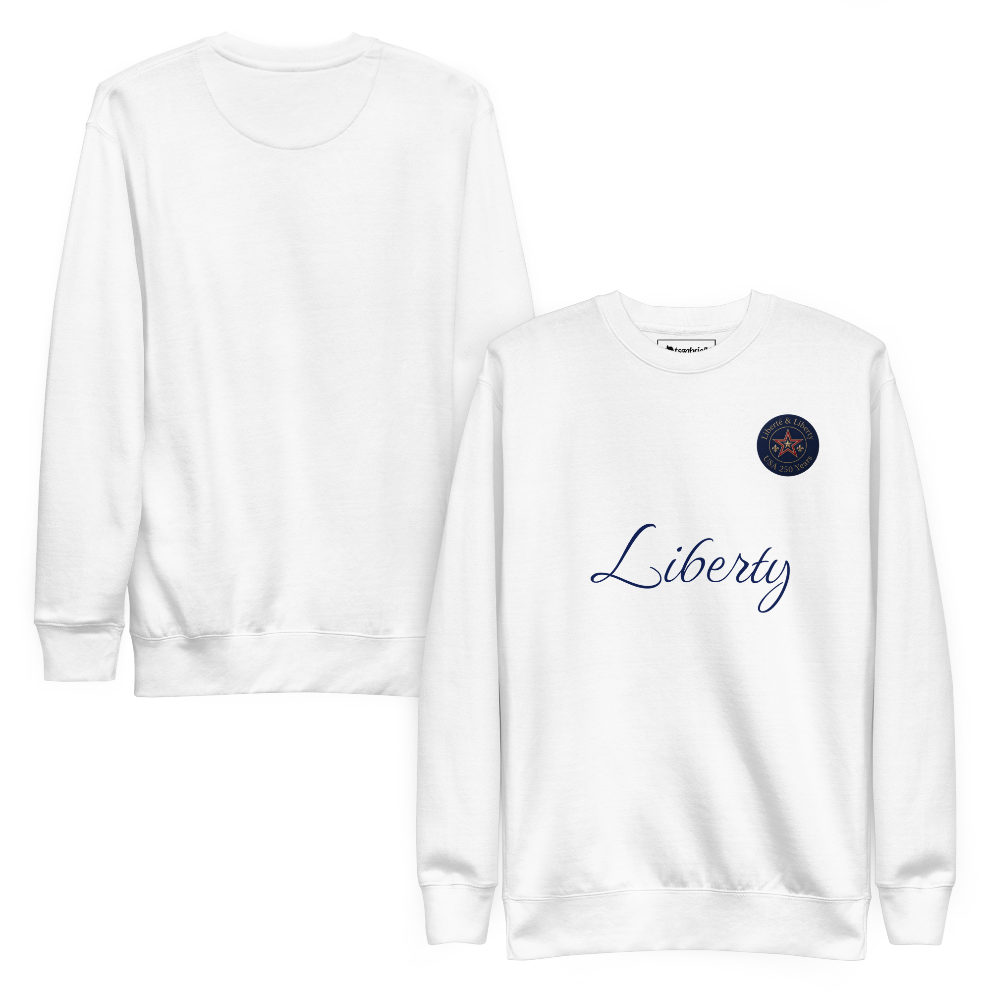 tsgabrielle® For Him • Liberty • Premium Sweatshirt - White - View 10