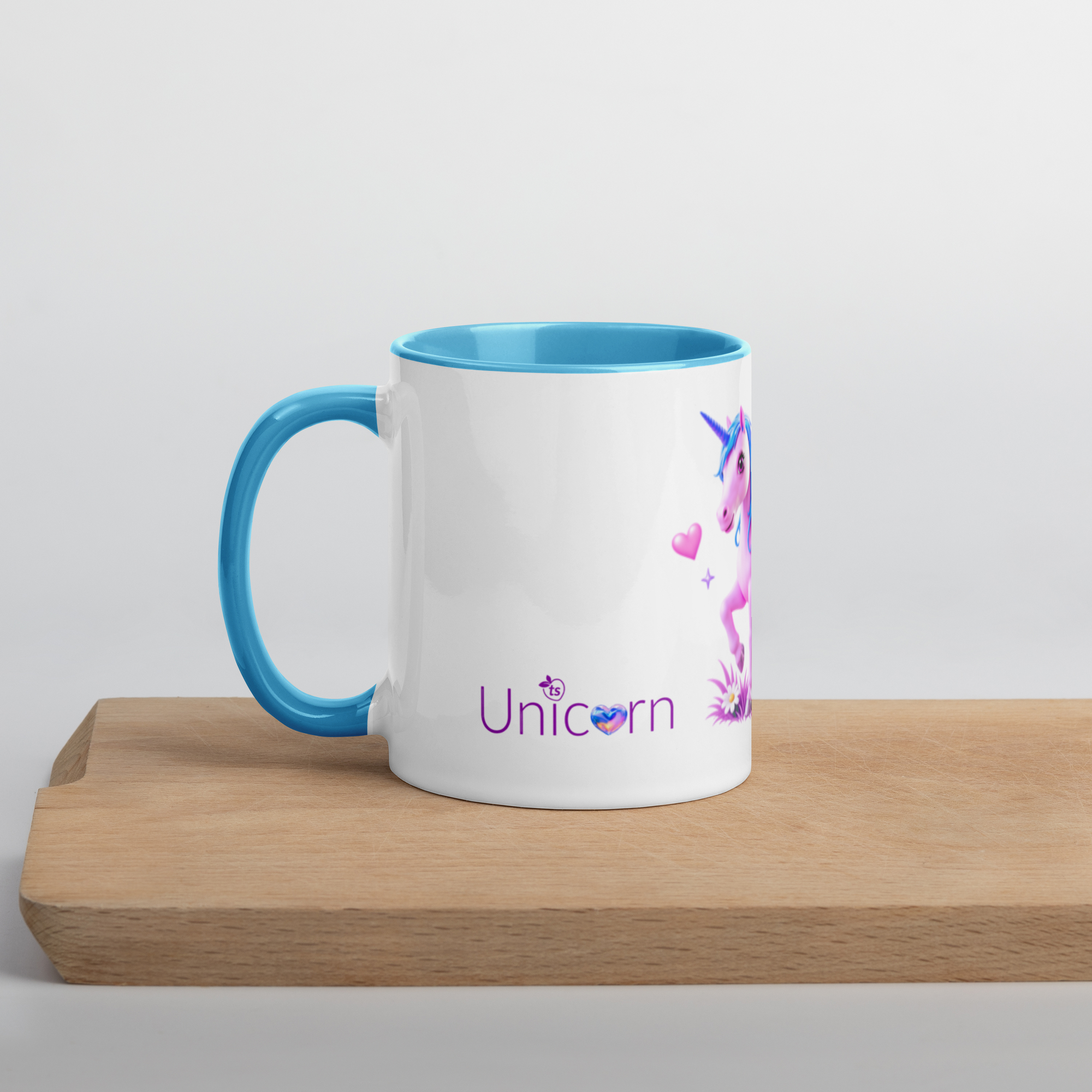tsgabrielle® • Mug with Color Inside • Unicorn - Seraphina • Ceramic • 2 Sizes - View 6