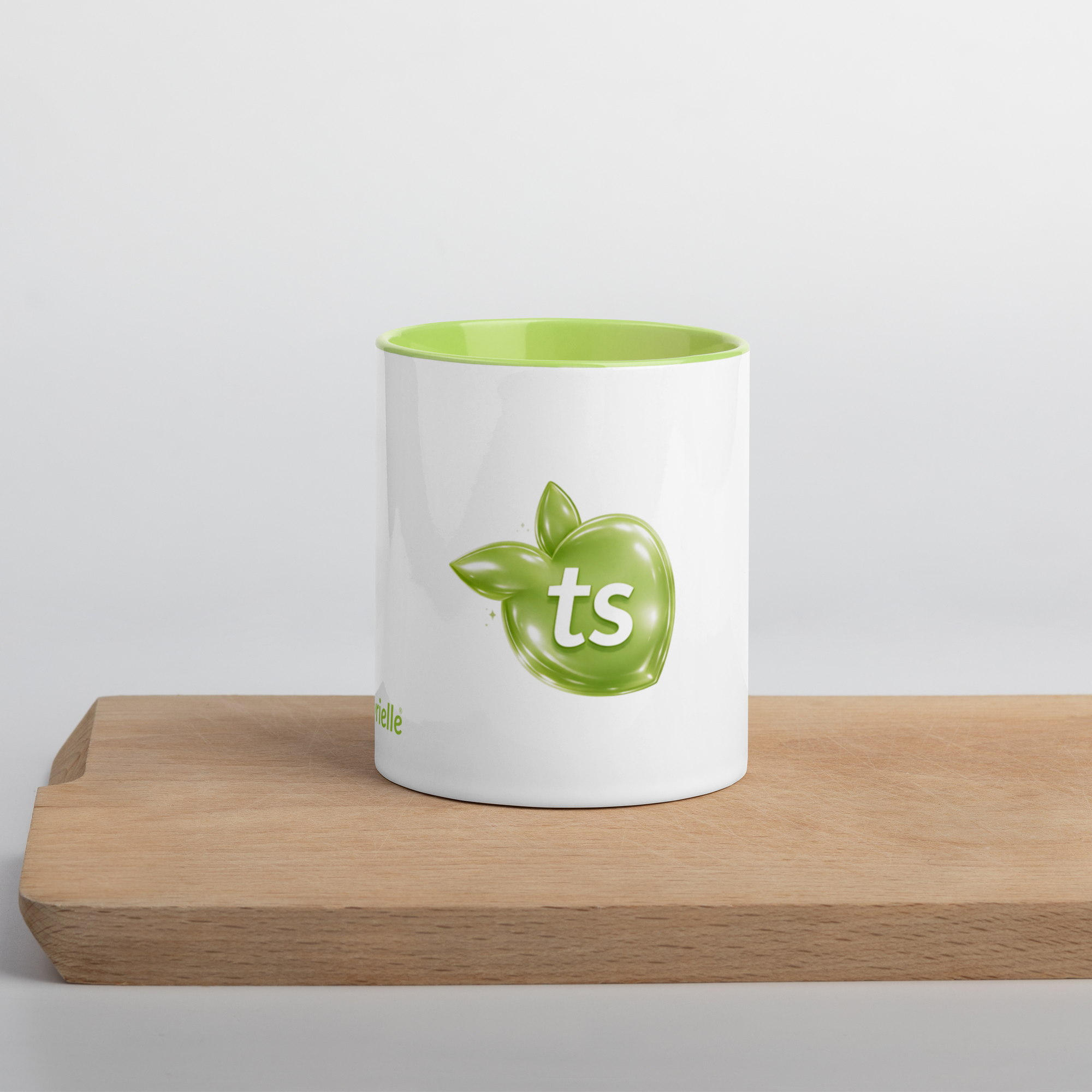 tsgabrielle® • Mug with Color Lime Inside • Ceramic • 11 oz - View 5